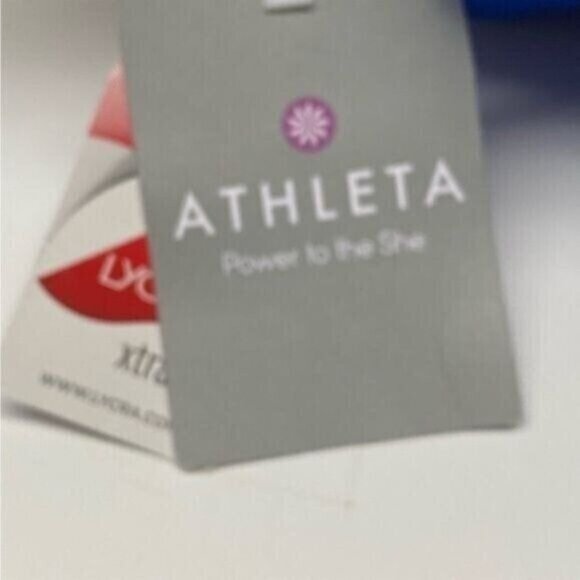 Athleta Womens‎ Twister Tank Tankini Top Swim Adjustable Straps Blue - Picture 8 of 11